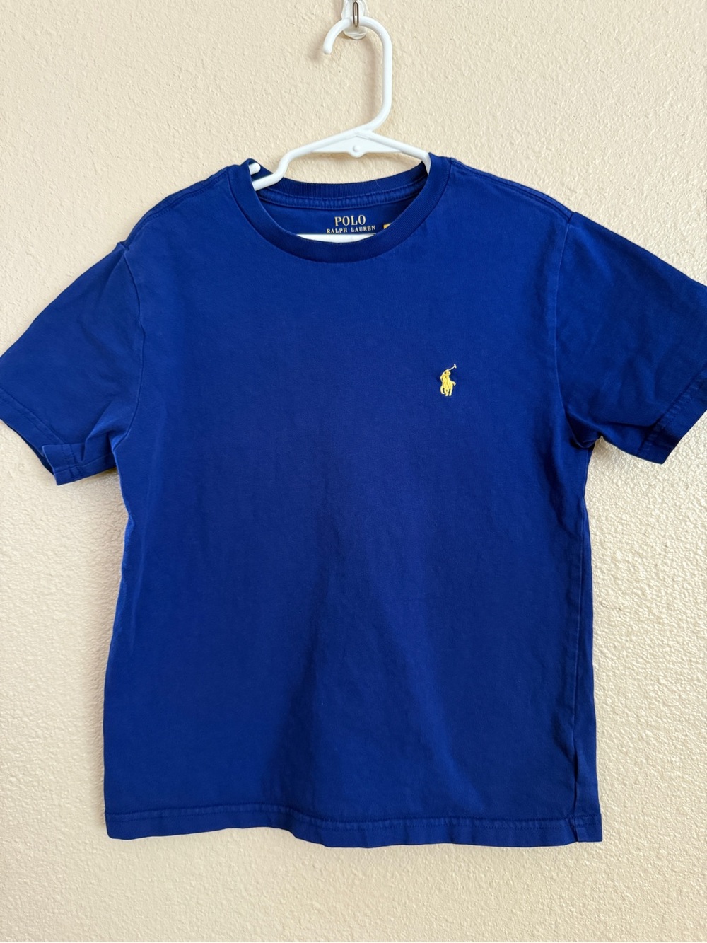 Polo by Ralph Lauren Royal Blue Short Sleeve Tee with Yellow Pony